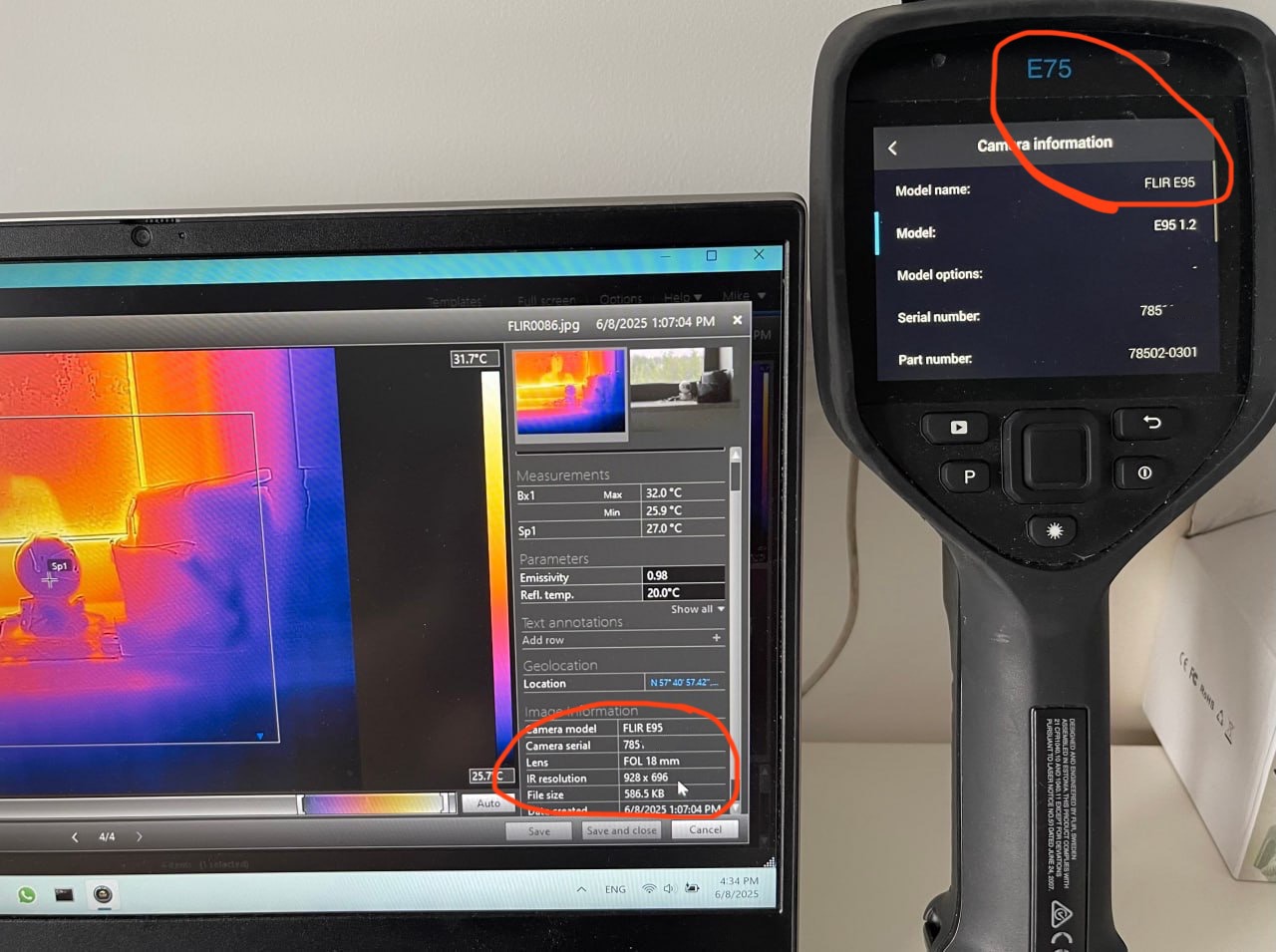 flir e75 to e95 upgrade