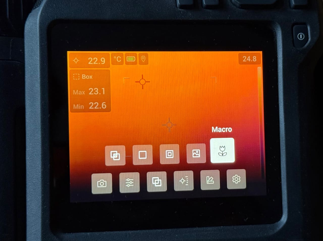 flir macro mode option